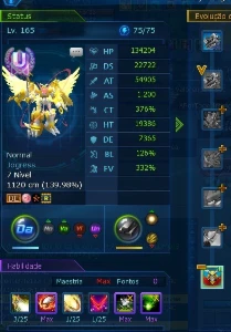 Conta End Game Com 2 Rank U La Omega - Digimon Masters Online DMO
