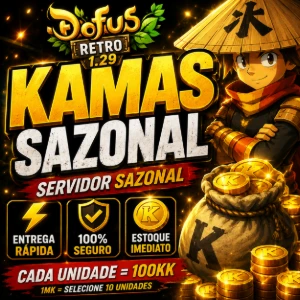 KAMAS BOUNE 2 - Dofus 1.29 SERVIDOR SAZONAL - Promoção 100kk