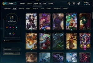 CONTA COM RP - League of Legends LOL