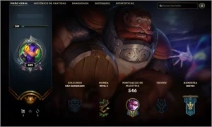Conta Unranked Lv 309 ALL Champions - League of Legends LOL