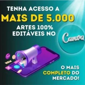 Super Pack Artes Canva +5.000 Templates | Entrega Automátic - Serviços Digitais