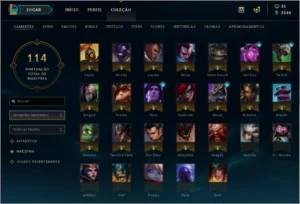 Venda conta LoL prata 3 - League of Legends