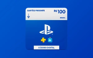 Gift Card Playstation Store R$ 100 - Gift Cards