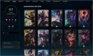 Conta LOL Lv 223 / 97 Skins - League of Legends