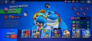 Conta Brawl Stars com a Jacky natalina, no precinho!