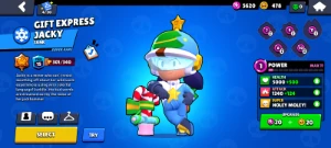 Conta Brawl Stars com a Jacky natalina, no precinho!