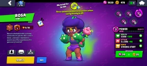 Conta Brawl Stars com a Jacky natalina, no precinho!