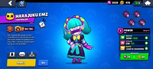 Conta Brawl Stars com a Jacky natalina, no precinho!