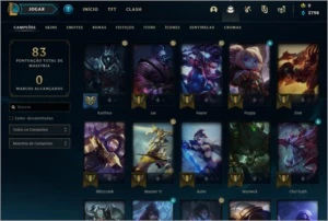 CONTA PLAT IV SMURF - League of Legends LOL
