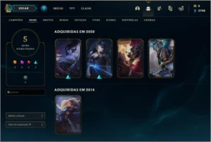 CONTA PLAT IV SMURF - League of Legends LOL