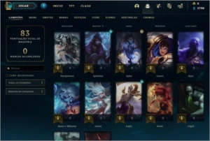 CONTA PLAT IV SMURF - League of Legends LOL