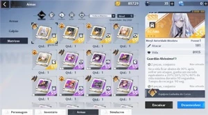 Tower of Fantasy - Lvl 59 - Server Hope - 21 SSR - Outros