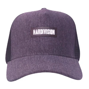 Boné Trucker Cinza Hardvision - Artesanato e Personalizados