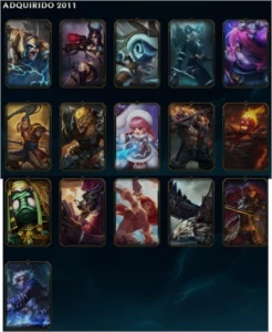 Conta desde a season1 - League of Legends LOL