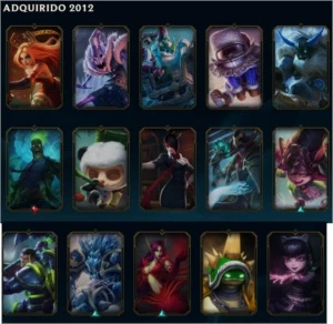 Conta desde a season1 - League of Legends LOL