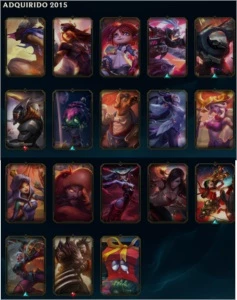 Conta desde a season1 - League of Legends LOL