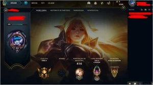 Conta lol, 105 campeões, lvl 409 - League of Legends