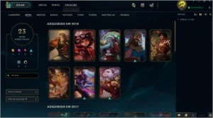 Conta Gold III conta pessoal jogando desde 2013 - League of Legends LOL