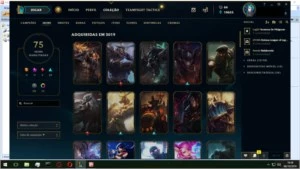 Vendo conta de 2014 de League of legends LOL