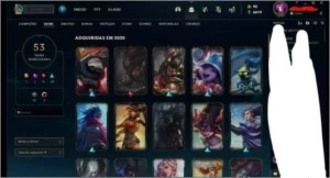 Vendo conta de league Of Legends LOL