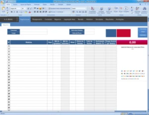Planilha Excel - VBA Gerência e Controle de Estudos PRO