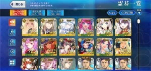 Conta Fate Grand Order Server JP