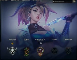 Conta League Of legends Level 59. LOL