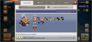 Centro de vila nivel 13 full - Clash of Clans