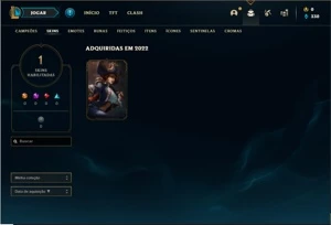 Conta bronze 2 com 28 Champs e 1 Skins + 10 Fragmentos - League of Legends LOL
