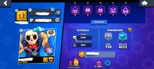 Conta Colecão / 93 Brawlers / Muitas Skins Rarissimas - Brawl Stars