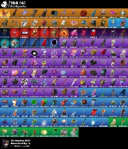 Conta Fa, Wildcat, 124 Skins, Neymar,Lara Croft E Etc... - Fortnite