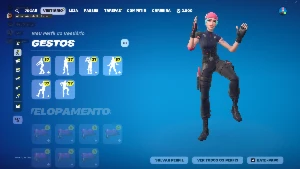 Conta Fa, Wildcat, 124 Skins, Neymar,Lara Croft E Etc... - Fortnite