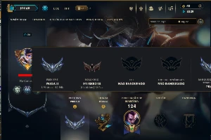 Conta League Of Legends Com 3 Ultimates LOL