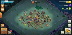 CV 9 Full, indo pro 10 + 500 gemas + skin Rei BB Natalino - Clash of Clans