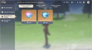 CONTA TOP - DILUC+KEQING+VENTI+QIQI+ARMA 5*+Rugido (AR 36) - Genshin Impact