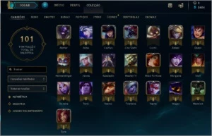Conta Lol - Unranked - Smurf - 22 Champs - 6 Skins - League of Legends