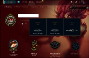 Conta Lol - Unranked - Smurf - 22 Champs - 6 Skins - League of Legends