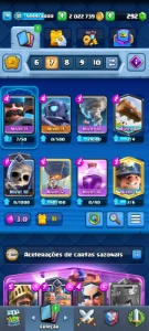 Conta Clash Royale lvl 31 2kk de ouro