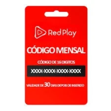 Recarga RedPlay Mensal 30 dias - Gift Cards