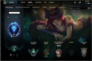 Conta de LOL 76 skins plat 2 | Valorant Incluso! - League of Legends