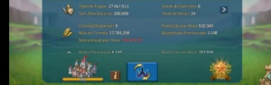 Conta Lords Mobile 1B