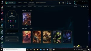 CONTA LOL PLATINA 1 - League of Legends