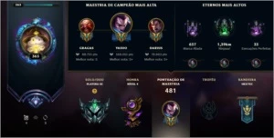 Conta LOL - League of Legends