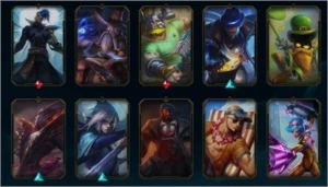 Conta league of legends platina 3, 47 skins LOL