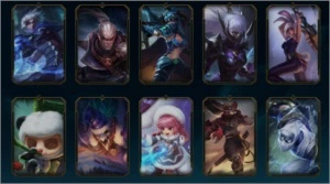 Conta league of legends platina 3, 47 skins LOL