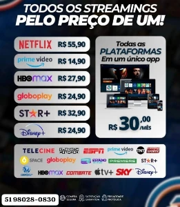 Serviço De Streaming - Assinaturas e Premium