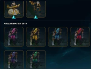Conta de lol BARATINHA - League of Legends
