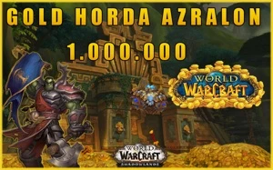 1.000.000K OURO GOLD AZRALON HORDA - Blizzard