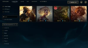 Conta Lol 135 Skins Todos Champions - League of Legends