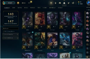 Conta Gold 4 Season Passada 90%win - League of Legends LOL